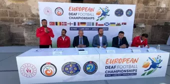 Antalya'da İşitme Engelliler Avrupa Futbol Şampiyonası düzenlenecek