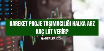 Hareket Proje Taşımacılığı halka arz kaç lot verir? Hareket Proje Taşımacılığı halka arz kaç lot dağıtılacak?