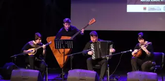 Rus Halk Müziği Topluluğu Sibirya Dörtlüsü Gaziantep Üniversitesinde Konser Verdi