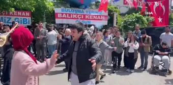 Engelliler Balıkçı Kenan'da doyasıya eğlendi