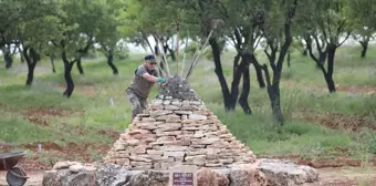 Fransız Heykeltıraş Marc Pedoux, Elazığ'da 'Ab-ı Hayat' Heykeli Yaptı