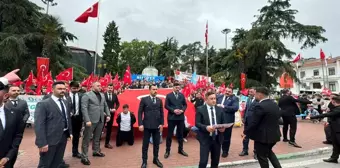 Bursa Ülkü Ocakları, 19 Mayıs Atatürk'ü Anma, Gençlik ve Spor Bayramı için yürüyüş düzenledi