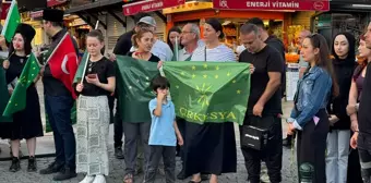 Antalya'da Çerkesler, Çerkes sürgünü ve soykırımını anma etkinliği düzenledi