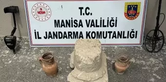 Manisa'da Kaçak Kazı Operasyonu: 3 Şüpheli Yakalandı