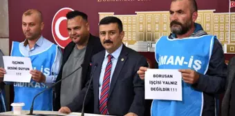 İYİ Parti Milletvekili Türkoğlu, Borusan Liman'daki işten çıkarmaları Meclis'e taşıdı