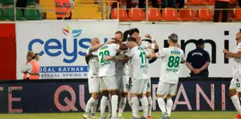 Alanyaspor, Antalyaspor'u 1-0 mağlup etti