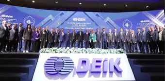 DEİK, duayen iş insanlarını onurlandırdı! Mehmet Selahattin Ünlü, babası Ahmet Şahap Ünlü adına ödülü aldı