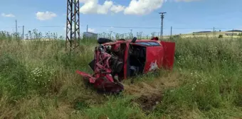 Diyarbakır'da otomobil kazası: 1 ölü, 2 ağır yaralı