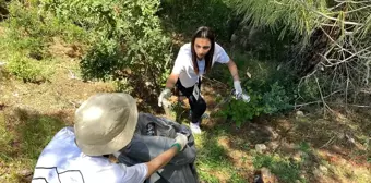 Üniversite Öğrencileri Atikhisar Barajı Çevresinde Çöp Topladı