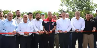 Hatay'ın Arsuz ilçesinde besi çiftliği açılışı ve sera temeli atıldı