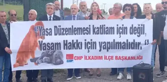 CHP, Hayvan Hakları Kanun Tasarısını Protesto Etti