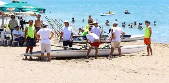 Manavgat'ta Deniz Küreği Türkiye Kupası tamamlandı