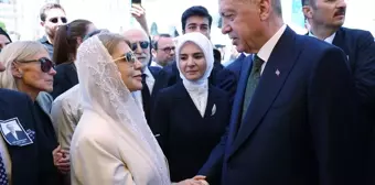 Cumhurbaşkanı Erdoğan, Özer Uçuran Çiller'in cenaze törenine katıldı