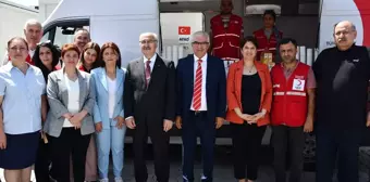 Adana'da depremzedeler için kütüphane açıldı