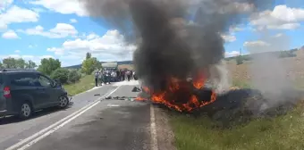 Çankırı'da trafik kazası: 1 ölü, 1 yaralı