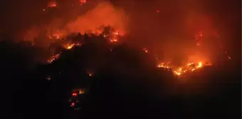 Çanakkale'de orman yangını! Zamana karşı mücadele sürüyor