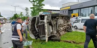 Ordu'da Minibüs Kazası: 1 Ölü, 4 Yaralı