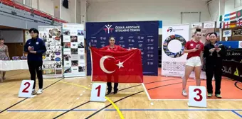 Özel sporcu Ebru Acer'den Altın Madalya!