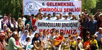 Kahramanmaraş'ta 6. Geleneksel Emiroğlu Şenliği düzenlendi