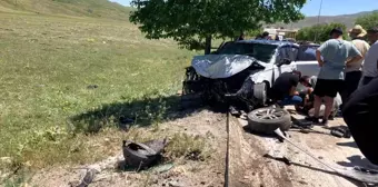 Erzurum'da trafik kazasında 8 kişi yaralandı