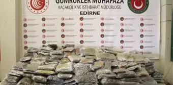 Kapıkule Sınır Kapısı'nda 635 Kilogram Esrar Ele Geçirildi