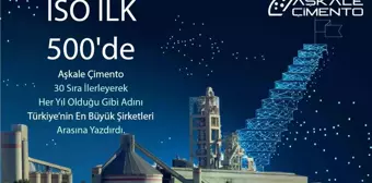 Aşkale Çimento, Türkiye'nin En Büyük 500 Sanayi Kuruluşu Listesinde Yer Aldı