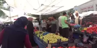 Mardin'de halk pazarında zamlara tepki