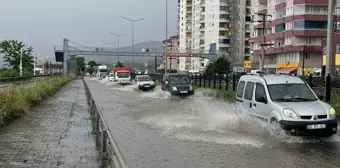 Rize'de Şiddetli Yağış Sonucu Toprak Kaymaları Meydana Geldi