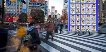 Tokyo belediye başkan adaylarının fotoğrafı görenleri şaşırttı