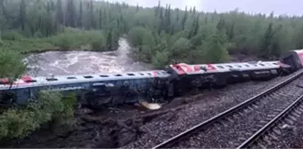 Rusya'ya bağlı Komi Cumhuriyeti'nde tren kazası: 3 ölü