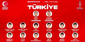 FIBA U17 Basketbol Dünya Kupası'nda Milli Takımın Kadrosu Açıklandı