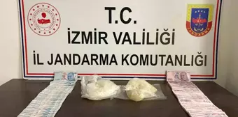 İzmir'de yapılan operasyonda 1.5 kg metamfetamin ele geçirildi