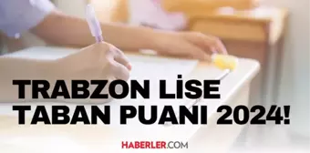 TRABZON LİSE TABAN PUANI 2024 | LGS taban puanları ve yüzdelik dilimleri açıklandı mı? TRABZON'DA liseler kaç puanla alıyor?