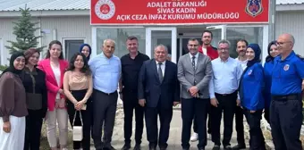 Sivas Kadın Açık Ceza İnfaz Kurumu'na ziyaret