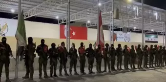 Suriye Milli Ordusu Türk Bayrağını Göndere Çekti