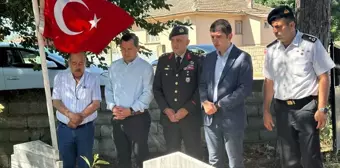 Samsun'un Alaçam ilçesinde şehit aileleri ziyaret edildi