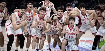 17 Yaş Altı Erkek Basketbol Milli Takımı FIBA U17 Basketbol Dünya Kupası'nda üçüncü oldu