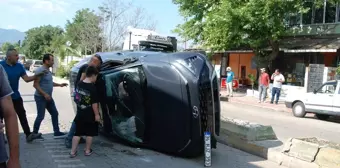 Çanakkale'de Otomobil Takla Attı: Sürücü Yaralandı