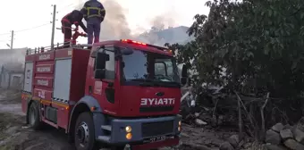 Çorum İskilip'te çıkan yangında 1 ev kullanılamaz hale geldi