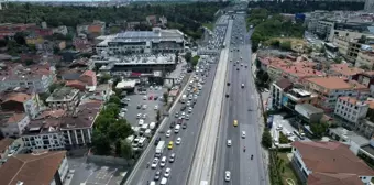 İstanbul Haliç Köprüsü'nde Asfalt Yenileme Çalışmaları