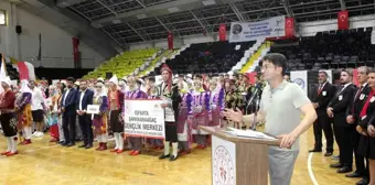 Mersin'de Gençlik Merkezleri Arası Halk Oyunları Akdeniz Bölge Şampiyonası Sona Erdi