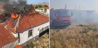 Alevler bir anda her yeri kapladı! Anne ve oğlu evde çıkan yangında hayatını kaybetti