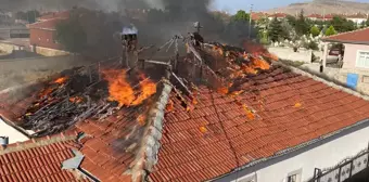 Konya'da Yangında Anne ve Oğul Hayatını Kaybetti