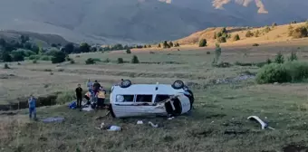 Erzincan'da minibüs kazası: 1 ölü, 6 yaralı