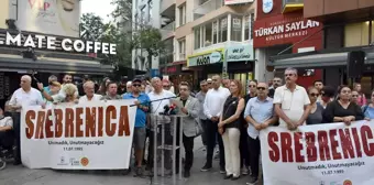 İzmir'de Srebrenitsa Soykırımı Anma Töreni Düzenlendi