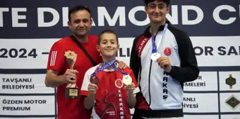 Karate Diamond Cup 2024'te Isparta Karakaş Spor Kulübü Damga Vurdu