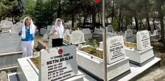 Şehit Metin Arslan'ın Kardeşleri Acılarını Ziyaret Ediyor