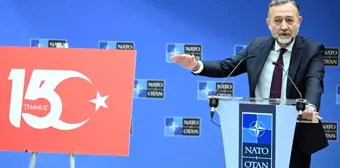 Türkiye'nin NATO Daimi Temsilciliği, 15 Temmuz şehitleri için anma töreni düzenledi