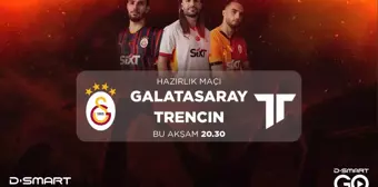 Galatasaray, Slovak takımı Trencin ile hazırlık maçına çıkıyor