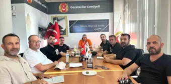 Düzce Gazeteciler Cemiyeti Yönetim Kurulu İlk Toplantısını Yaptı